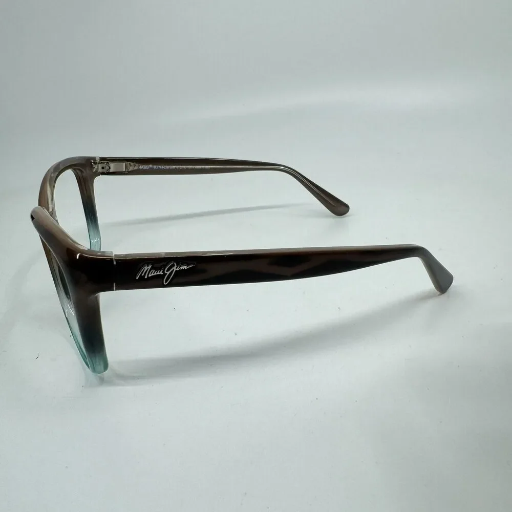 Maui Jim Italy Starfish MJ744-22B 56-16-140 Brown/Blue Sunglasses Frame‎ H11410
